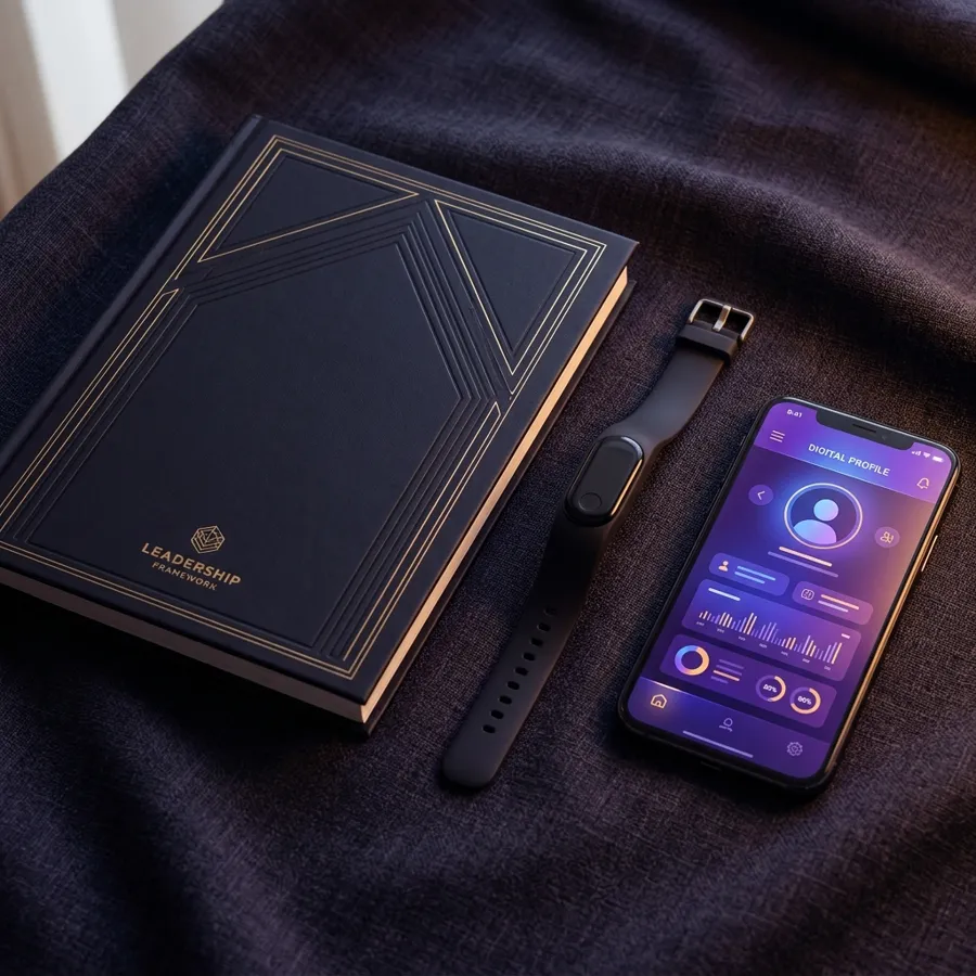 I AM THE FEATURE workbook with NFC bracelet and digital profile